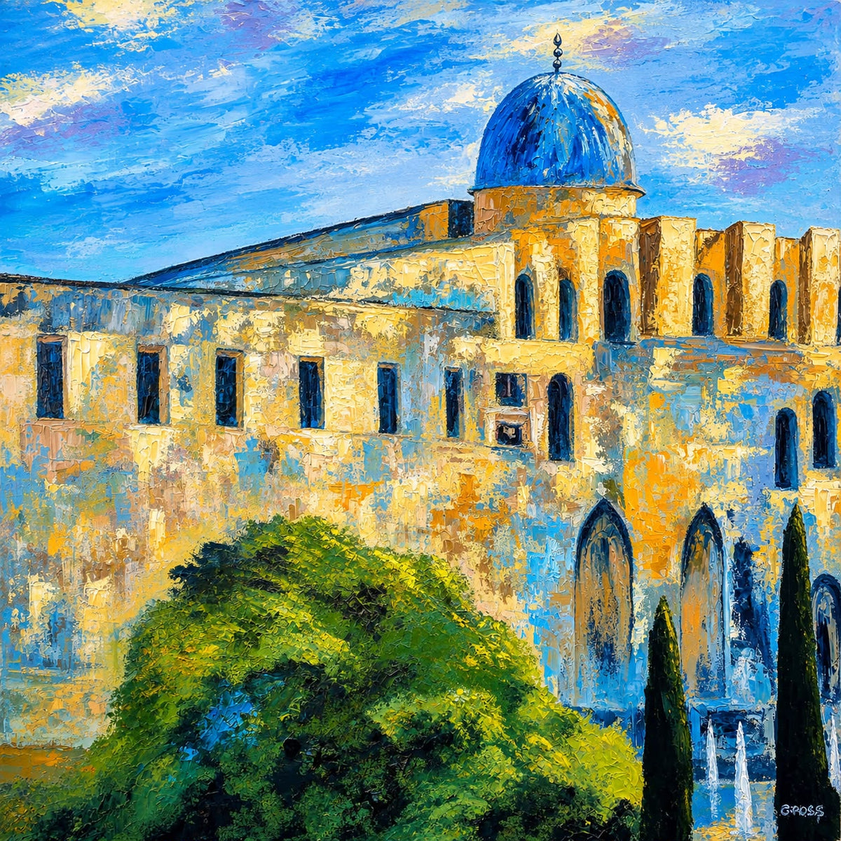 Blue Dome of Jerusalem